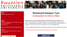 Online event registration and marketing tools
